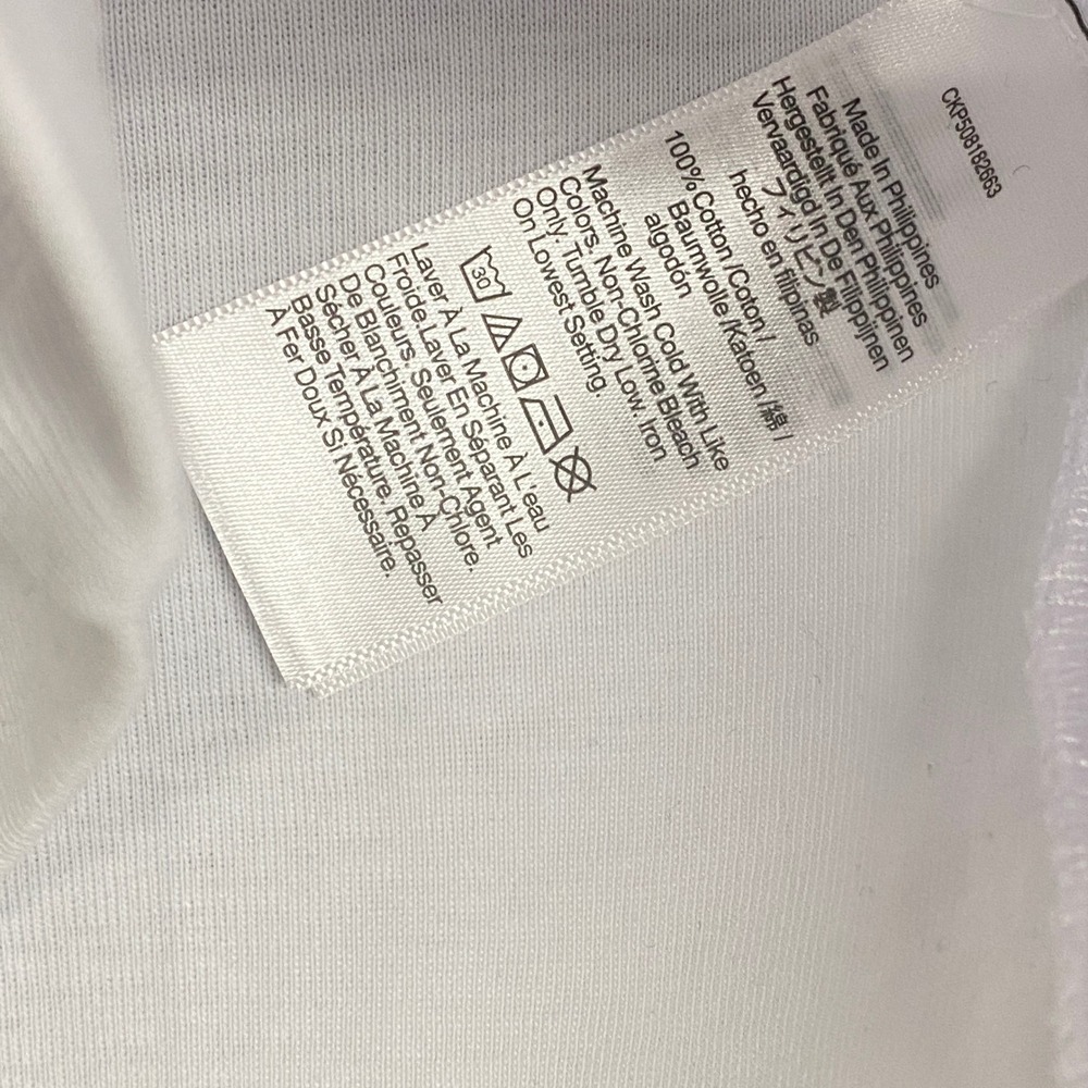 Madewell Womens Small White The 90s Crewneck Tee Cotton Crew Neck Shirt NY932 - Picture 8 of 10
